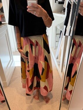 ZW Collection printed midi skirt, size M